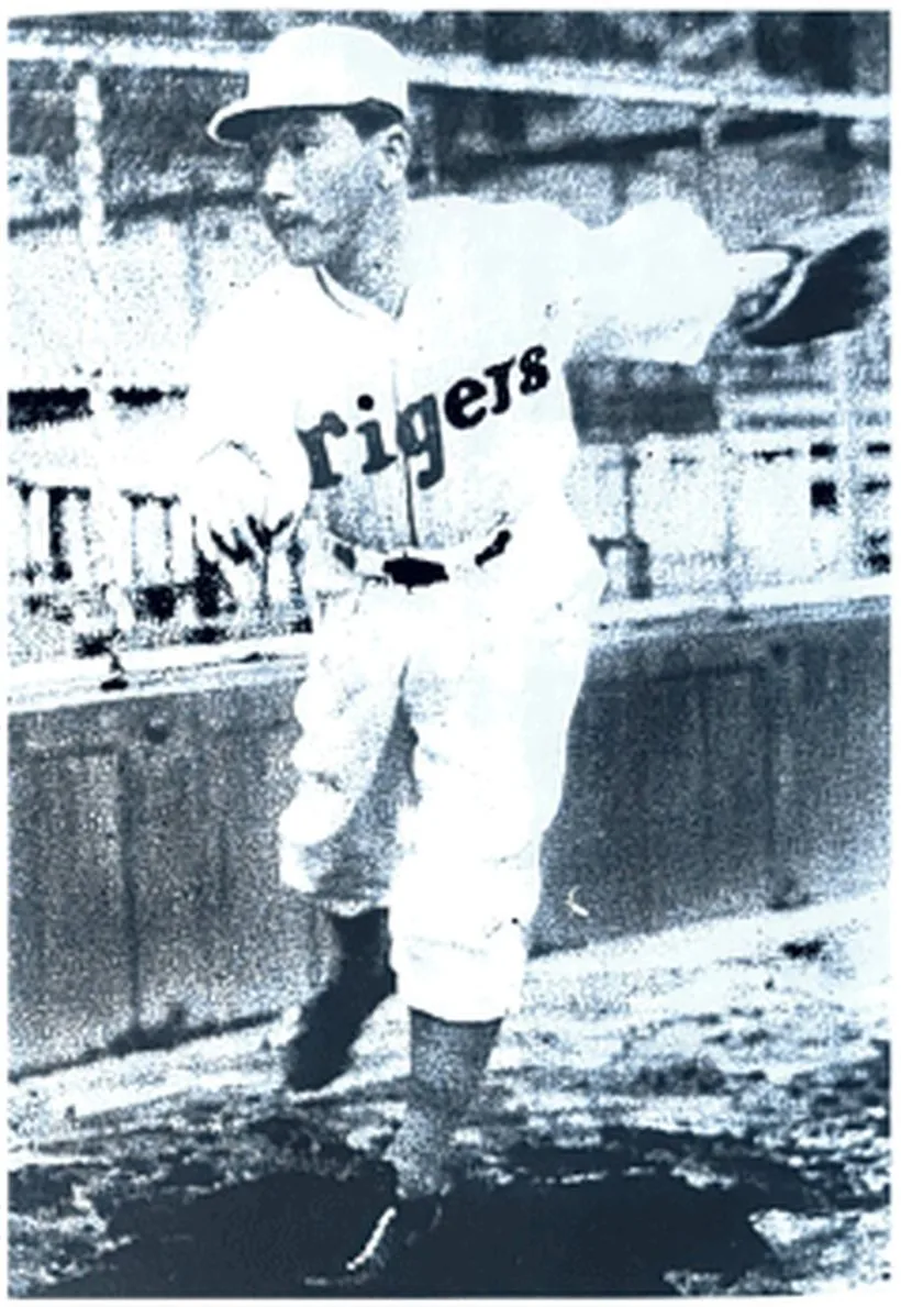 甲子園球場で投げる西村幸生